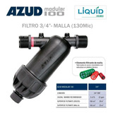 Filtro Riego Y Goteo 3/4  Malla 130 Mic  Azud Modular 100