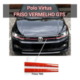 Aplique Friso Gts Vermelho Polo E Virtus Sob Medida 