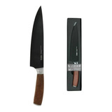 Cuchillo Wayu Premium Profesional Asado Parrilla Cocina Alba Color Madera