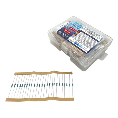740 Piezas 37 Valores 1% 1\u002F4w Kit Electrónica Resistencias Incluir 1 2.2 47 100 220 470 1k 10k Ohms Jebhanne | MercadoLibre