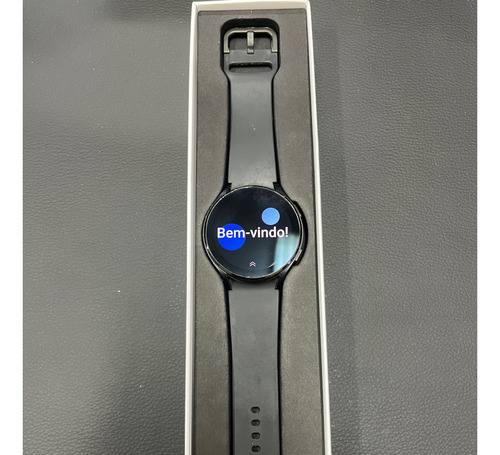 Galaxy Watch4 Bt 44mm 16gb 1,5gb Ram Preto Samsung - Usado