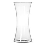 Vaso Vidro 28cm Transparente Arranjo Flor Planta Decorativo