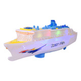 Juguete Universal Luminous Yacht, Barco, Regalo Para Niños.