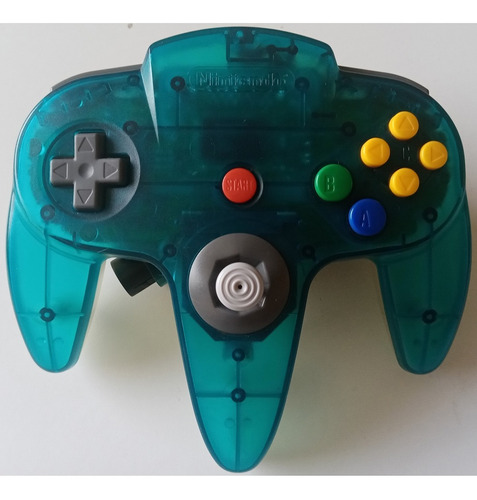 Control Transparente Original Nintendo 64