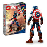 Lego Marvel Capitán América Figura De Construcción 76258 Fig