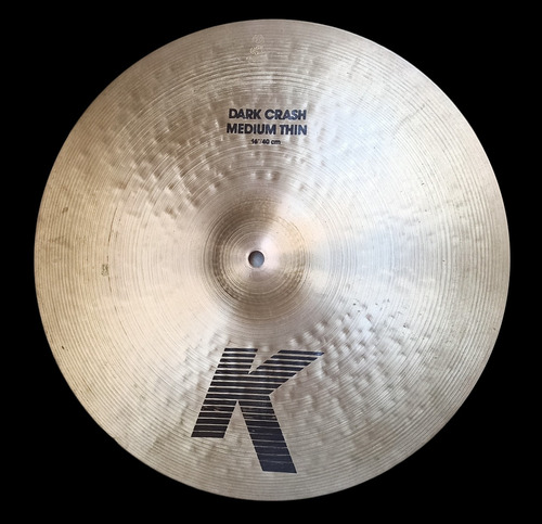 Platillo Crash Zildjian K Dark Medium Thin 16 