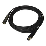 Shure  C25e  Cable Para Micrófono Xlr Hembra A Xlr Macho