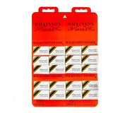 Lâmina Wilkinson Giletes De Barbiar Cartelas Com 60 Unidades