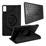 Estuche Forro Funda 360 + Teclado Touchpad Para Tablet