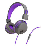 Audifonos De Diadema Sonidolab Vibe Junior Wired Color Morado