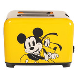 Tostador De Pan Michey Mouse Disney Color Amarillo