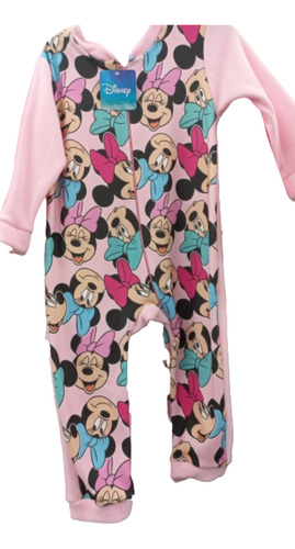 Pijama Disney Enterito Polar Minnie Body Nena 4 Años
