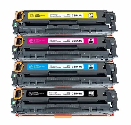 Toner Para Cb540 541 542 543 Cp1215 1515 Cm1312 4 Cores