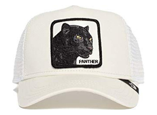 Gorra Jocker Goorin Bros. Pantera Negra, Blanco