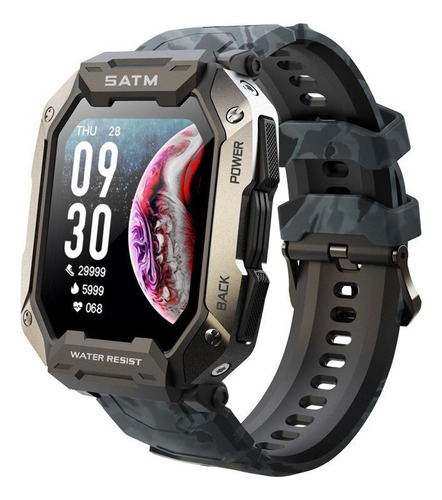 Smartwatch Impermeável Super Militar Outdoor Ip68/5atm