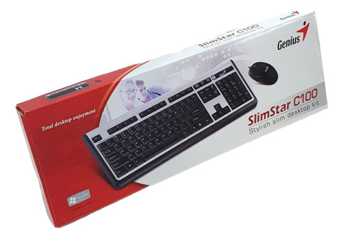 Combo Teclado Y Mouse Ps2 Genius C100 Outlet Leer