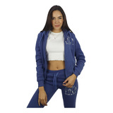 Pants Conjunto Mujer Sudadera Afelpada Con Cierre Hpc A105