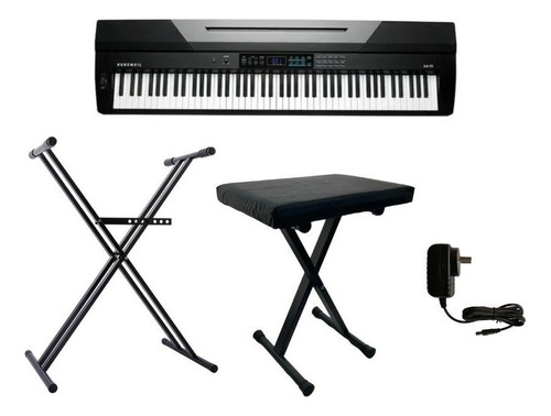 Piano Kurzweil Ka70 88 Teclas Sensitivo Soporte Banqueta