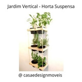 Jardim Vertical - Horta Suspensa + Brinde 6 Vasos