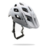 Casco De Ciclismo Bicicleta Bici Mtb Runbike Dowhill Gris