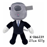 Peluche Felpa Skibidi Toilet Camara Man 2023 27 Cm