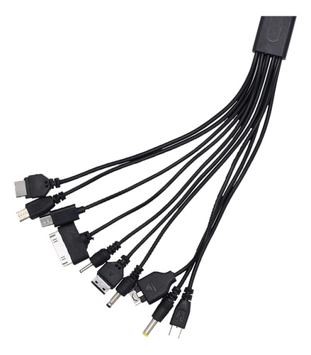 Cable Usb Universal 10 En 1, Cable De Carga Múltiple Compati