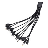 Cable Usb Universal 10 En 1, Cable De Carga Múltiple Compati