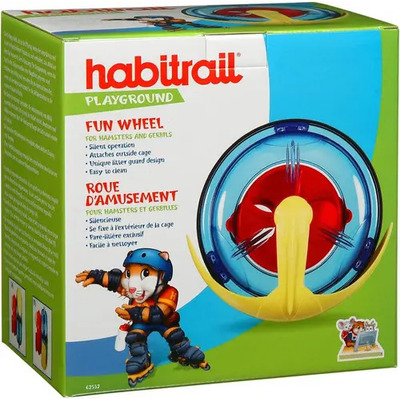Rueda Ejercicio Grande Verde Plástico Hamster Sirio Habitrail HH62537 | Envío gratis