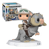 Funko Pop Star Wars 40 Years Luke Skywalker With Tauntaun