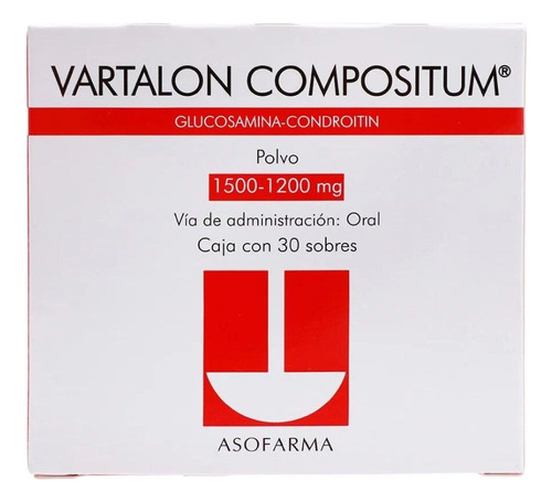 Vartalon Compositum 1.5 Gr Caja 30 Sobres Glucosamina