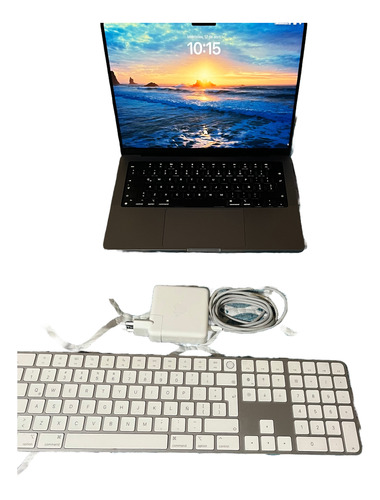 Macbook Pro 14 Pulgadas Chip M1 Pro Apple + Teclado Y Mouse 