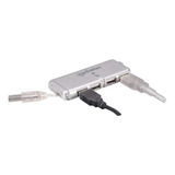 Hub Usb 2.0 De 4 Puertos Manhattan Conector Usb Multipuertos