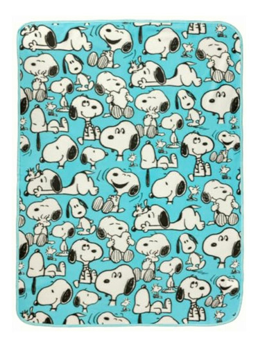 Silver Buffalo Peanuts Snoopy Manta De Forro Polar Con