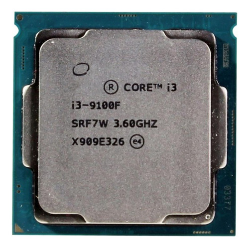 Procesador De Cpu Core I3 9100f, 3.6 Ghz, Srf7w/srf6n Lga 11