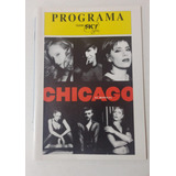 Chicago - El Musical. Programa De La Obra De Teatro