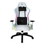 Balam Rush Silla Gamer Lightning Frost Rgb 120kg, Blanco