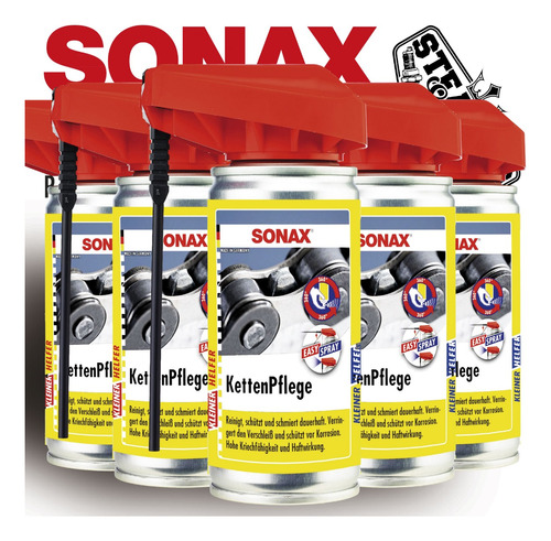 Sonax | Limpia & Lubrica Cadena En Spray | Moto / Bicicleta