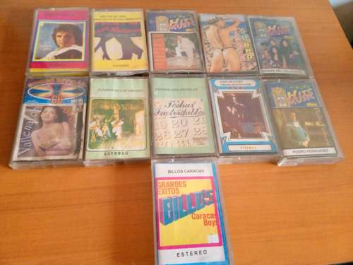 Cassettes De Diferentes Géneros Musicales Genéricos.