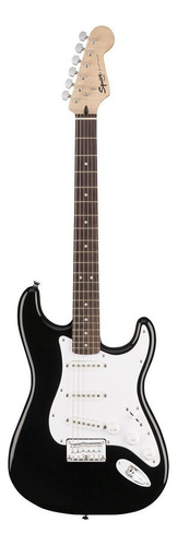 Guitarra Eléctrica Squier By Fender Bullet Stratocaster Ht De Álamo Black Brillante Con Diapasón De Laurel Indio