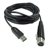 Behringer Mic 2 Usb Cable Interfaz Grabacion Microfono Xlr