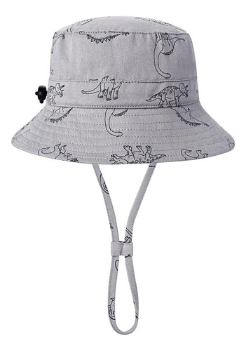 Niños Verano Visera Ajustable Para El Sol, Sombrero Pescador