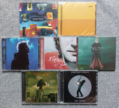 Discografia En Lote Cerati Coleccion - 7 Cd De Estudio