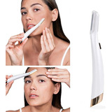 Depiladora Perfiladora Cejas Rasuradora Facial Con Luz Glo