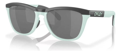 Oculos Oakley Frogskins Range Matte Carbon/blue Milkshake Bl