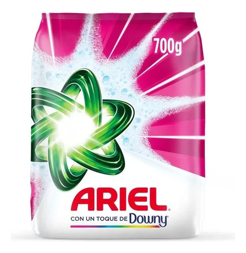 Detergente Ariel Downy Ropa  Y Hogar 700g Pack X6 Unids