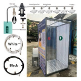 Kit Arco Cabina Sanitizante Nebulizador Aspersor Con Sensor