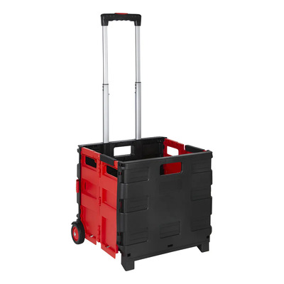 Carrito De Compras Plegable Ligero Ag Box Rojo | Meses sin interés