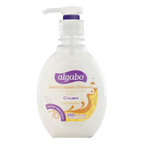 Jabón Líquido Algabo Cream Con Dosificador 300 ml