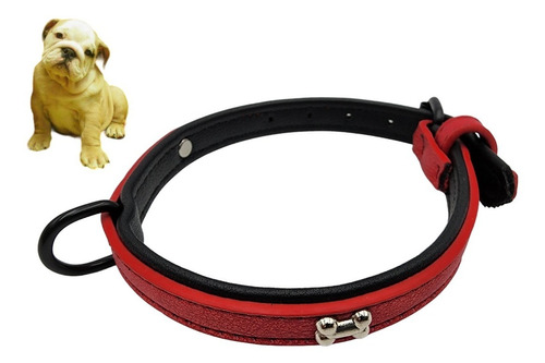 Collar Para Perros Fashion Rojo 40cm