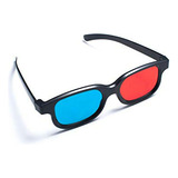Gafas 3d Tipo Anaglifo Rojo-azul/cian, Estilo Simple.